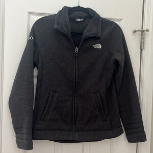 The North Face full zip jacket cboe fleece lined grey black